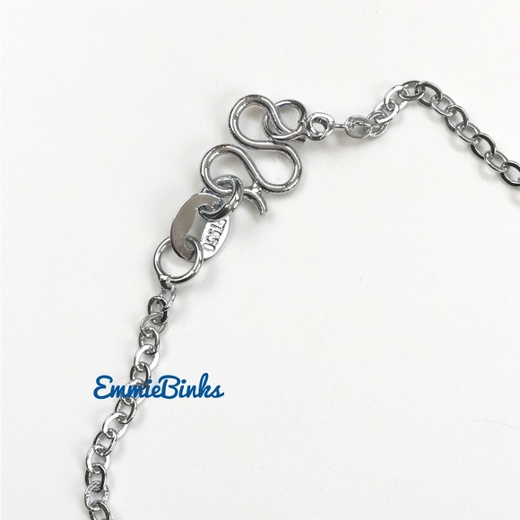 New Amazing Raw Tourmaline Crystal Chunk Platinum Plated Pendant Necklace - Picture 13 of 16